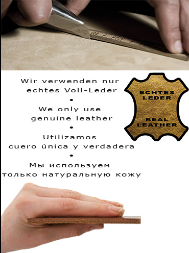 we use genuine leather