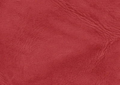 Skinny Ardent Red leather flooring and leather wall-covering